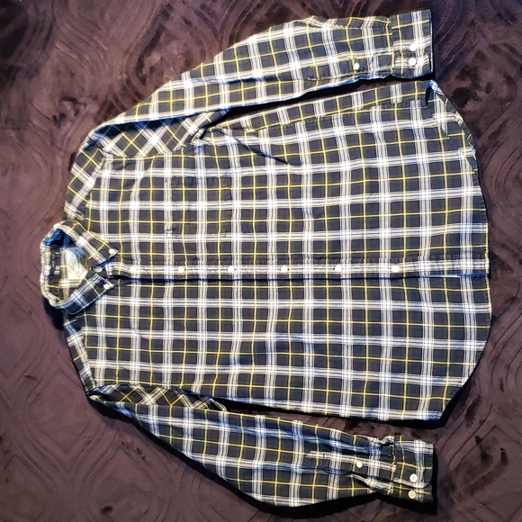 St. John’s Bay Vintage Flannel Long Sleeved Button Down/Up Shirt - Picture 4 of 7